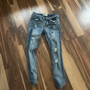 standard ripped jeggings